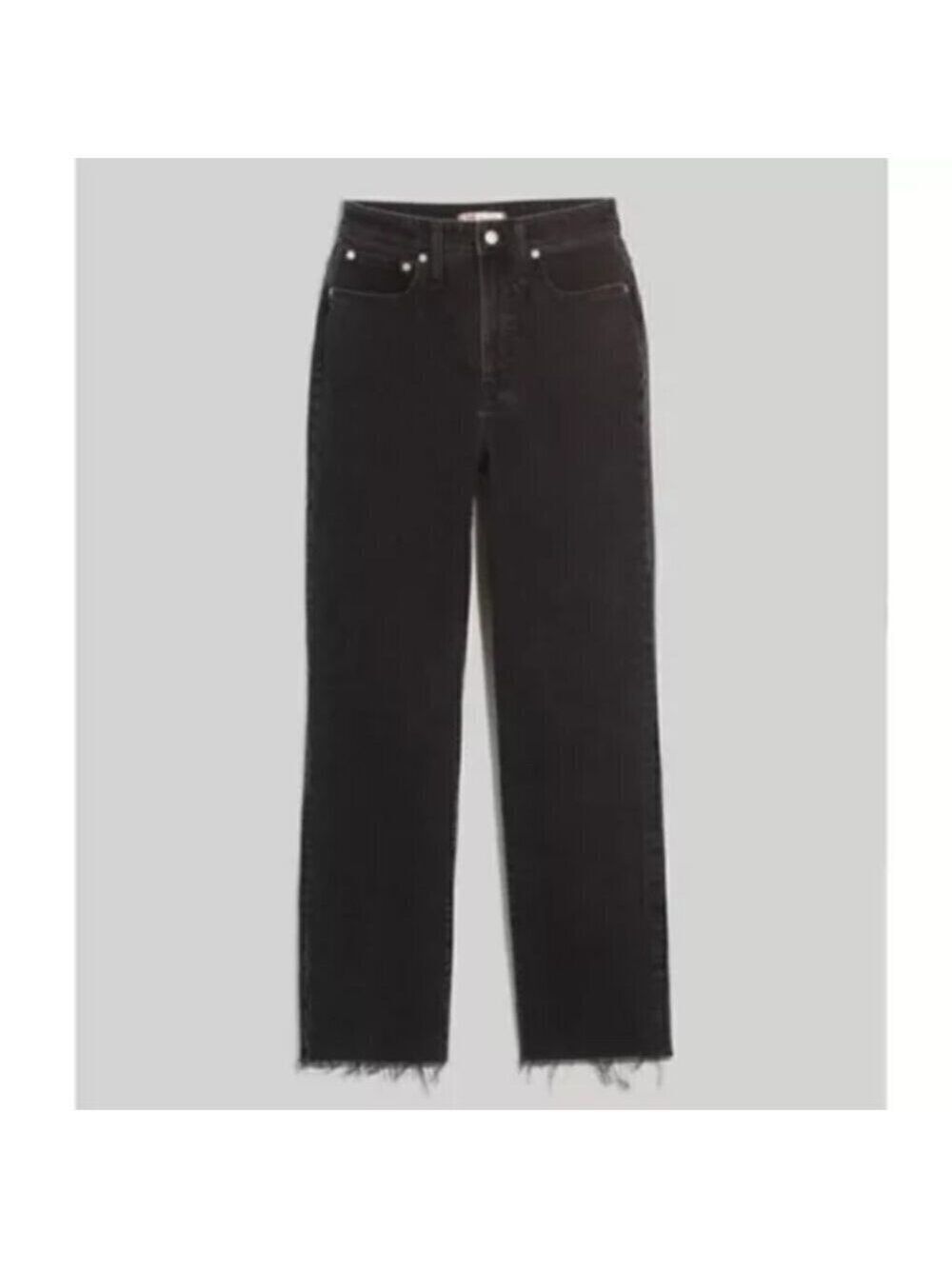 Madewell The Tall Perfect Vintage Straight Jean in Lunar Wash Size 24 Tall